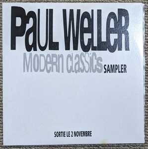 Paul Weller-Modern Classics Sampler★仏プロモ・オンリー紙ジャケCD/The Jam/Mods