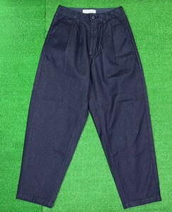 ★新品★ SETTO セット ワイド テーパード TROUSERS デニムパンツ NO.３８３