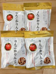 【大人気商品】TSURUYA ツルヤオリジナル　りんごかりんとう　4袋セット　送料込み　 ご当地お菓子　お買い得セット