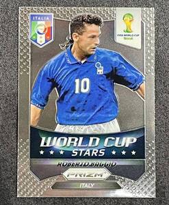 2014 PANINI PRIZM WORLD CUP STARS ROBERTO BAGGIO ロベルト・バッジョ イタリア代表 /トレカ 