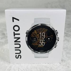 未使用 SUUNTO7 スント GPSウォッチ SUUNTO 7 WHITE ホワイト BURGUNDY S050380000