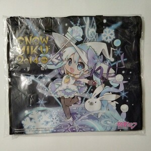 初音ミク 雪ミク 2014 ショッピングバック nekosumi 猫魚 未開封新品 トートバッグ ショッパー 約40×47×14cm piapro ボーカロイド ボカロ