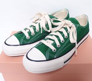 CONVERSE ADDICT コンバース アディクト 1SD399 CHUCK TAYLOR CANVAS OX チャックテイラー US6 / 24.5cm GREEN 緑