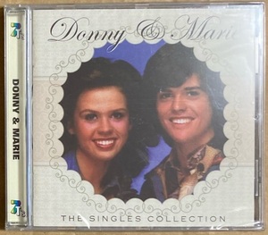 CD★DONNY & MARIE　「THE SINGLES COLLECTION」　ダニー＆マリー・オズモンド、未開封