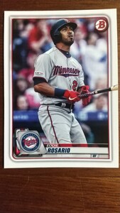 Topps 2020年 Bowman 49 Eddie Rosario ミネソタツインズ