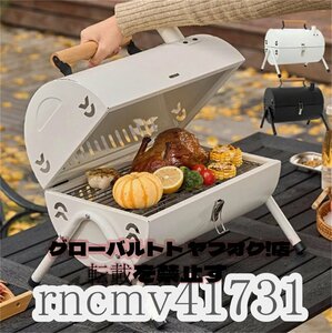 ☆卓上 ドラム缶 BBQコンロ バーベキューコンロ バーベキューグリル BBQグリル キャンプ アウトドア キャンプ用品　小型 蓋付き