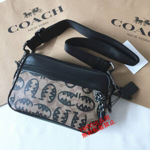 ★COACHバッグ★コーチ 2526 Guang Yuコラボ ショルダーバッグ ボディーバッグ クロスボディー斜めがけ メンズバッグ アウトレット品