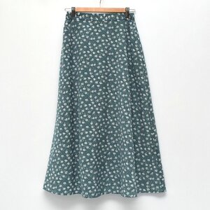 【新品未使用】UNITED ARROWS green label relaxing フラワープリント スカート SIZE:FREE ユナイテッドアローズ [S106939]