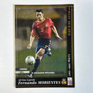 ♪♪WCCF 15-16 ATLE フェルナンド・モリエンテス Fernando Morientes La Roja 2015-2016♪四点落札で普通郵便送料無料♪ 