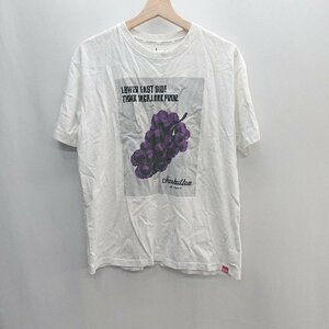 ◇ Manhattan Portage マンハッタンポーテージ 半袖 Tシャツ サイズMedium ホワイト系 メンズ E