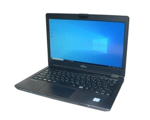 Windows10 富士通 LIFEBOOK U727/R Core i5-7300U 2.6GHz メモリ 4GB SSD 128GB 12.5インチ フルHD(1920×1080) 難あり(キーボード不良)