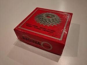 1970年代 Regina レジナ Titanio チタニオ ボスフリーホイール 5段 13-21 稀少 新品箱入り