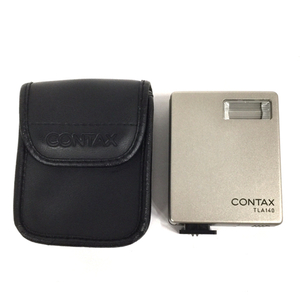 コンタックス ストロボ TLA140 カメラ関連用品 ケース付 CONTAX