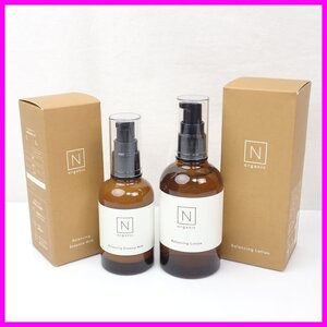 ★新品 N organic Basic/Nオーガニック バランシング エッセンスミルク 60ml + ローション 100ml/美容乳液/化粧水/スキンケア&1274701288