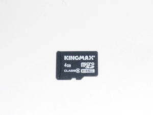 動作保証！送料無料！KINGMAX microＳＤHC 4GB クラス⑥