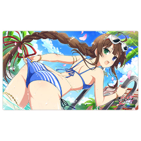 【新品/公式】シノビマスター 閃乱カグラ NEW LINK ラバーマット（両備／伝説爆乳祭） 公式グッズ colleize