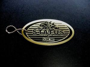 サンライン ネームタグ SUNLINE STATUS 獅子柄 遠征 ネームプレート ロッドケース がまかつ グレ チヌ 釣武者 