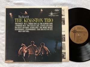 【送料無料・US盤LP MONO】THE KINGSTON TRIO★「THE BEST OF KINGSTON TRIO」