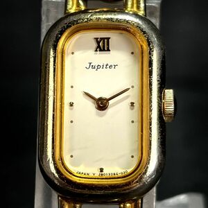 ORIENT オリエント Jupiter ジュピター J90528-40 腕時計 アナログ クオーツ アイボリー文字盤 2針 ブレスレット ゴールド ステンレス