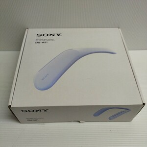 NA★1円〜美品 SONY ソニー SRS-WS1 ウェアラブルネックスピーカー 箱、付属品付き