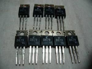 2SB679(VCE 100V IC 1.5A PC 10W ダーリントン）九個　５００円