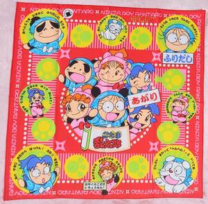 新品☆昭和レトロ☆忍たま乱太郎スゴロクバンダナ☆(ハンカチ、お弁当包みとしても)