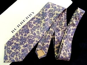 ♪今週の特売980円～♪2073♪状態並品【BURBERRY】バーバリー【ペイズリー 柄】ネクタイ♪