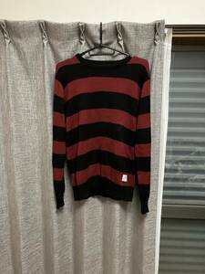 FUCT ファクト SSDD　BORDER SWEATER 7002 Sサイズ