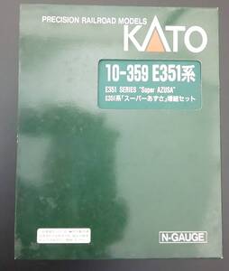 Nゲージ KATO カトー 10-359 E351系 「スーパーあずさ」 増結セット（4両）