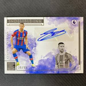 2019-20 Panini Impeccable EPL GARY CAHILL Auto Indelible Ink /99 直筆サインカード ガリー・ケーヒル