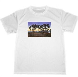 川瀬巴水　　池上市之倉　夕陽　ドライ　Tシャツ　版画　絵画　名画　グッズ　日本