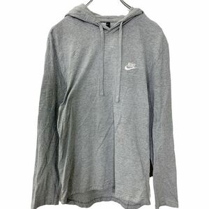 NIKE プルオーバーパーカー S ナイキ スポーツブランド グレー 古着卸 アメリカ仕入 t2209-3032