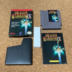 NES DRAGON WARRIOR Ⅳ 4 北米版 ドラゴンクエストⅣ