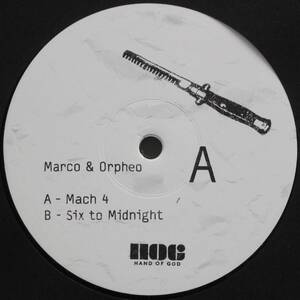 新品未使用 Marco & Orpheo / Mach 4 12inchレコード (0623)