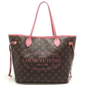 ［飯能本店］LOUIS VUITTON LV ルイ・ヴィトン イカットフラワー ネヴァーフル MM M40939 ( 廃番 ) トートバッグ モノグラム DH83645