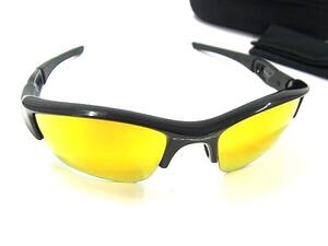 1円 ■美品■ OAKLEY オークリー 03-899 63□14 133 ミラーレンズ サングラス 眼鏡 メガネ メンズ レディース ブラック系 FL2009