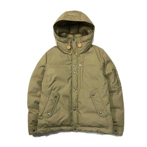 [希少 限定モデル] ノースフェイス パープルレーベル THE NORTH FACE 65 35 マウンテン ショート ダウン パーカー M ベージュ ジャケット