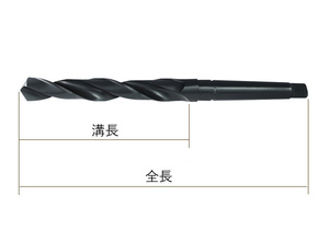 21.3mm MT2 HSS モールステーパーシャンク ドリルビット GAVAN