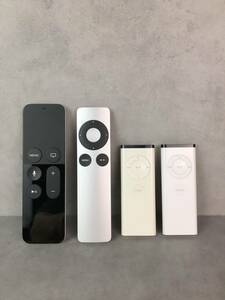 A12206◇Apple アップル リモコン 4点 まとめ A1513 A1156 A1294 Siri Remote【未確認】241111