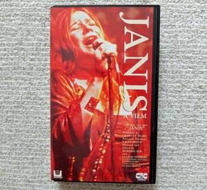 【Janis Joplin】JANIS A FILM（VHS）