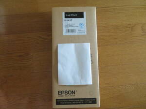 訳あり　期限切れ EPSON ICBK57 [インクカートリッジ ブラック 350ml] 純正未使用品　現品1本 　PX-H10000、PX-H10PSPC