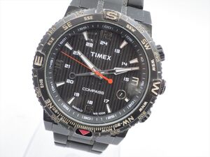 358611【1円スタート】TIMEX タイメックス 稼動品 T2P288 インテリジェント コンパス メンズ 時計 クオーツ ケース43mm