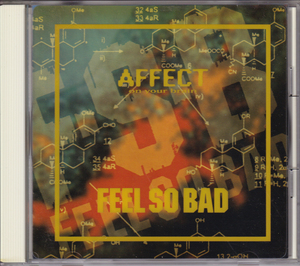 CD☆ FEEL SO BAD Affect 川島だりあ（ZAIN ZACL-1003）フィール・ソー・バッド 川島みき クラリオンガール 倉田冬樹