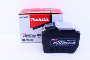 ●【未使用】makita マキタ A-73368 BL4080F リチウムイオンバッテリー 36V 40Vmax 8.0Ah 高出力 純正 箱付き【10962219】