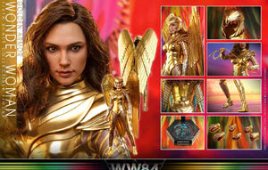 ☆送料無料☆ HOTTOYS ホットトイズ 1/6 ワンダーウーマン 1984 ゴールドアーマー版 Wonder Woman (Gold Armor Version)MMS577