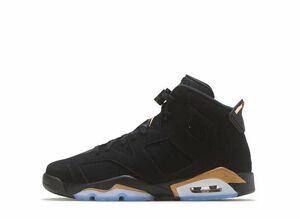 NIKE AIR JORDAN 6 GS "DMP" BLACK/METALLIC GOLD (2020) 22.5cm CT4964-007