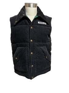 送料込み　即決　TENDERLOIN T- CORDUROY VEST JKT テンダーロイン コーデュロイ　ベストジャケット　ブラック　サイズM