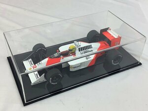 F1/ミニカー/1:12/ホンダ/マクラーレン/MP4/4/1988/アイルトンセナ ケースヒビ有/外箱無 中古品 ACB