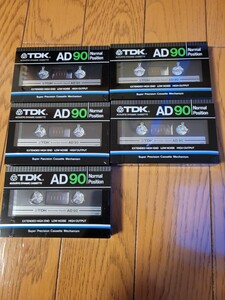 【未開封品】TDK AD90　 カセットテープ　５本セット