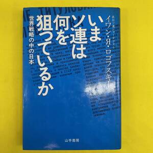 いまソ連は何を狙っているか 世界戦略の中の日本 著・イワン・Я・ロゴフスキー 昭55年第8刷 山手書房 ジャンク 茶色変色強 ロシアソビエト